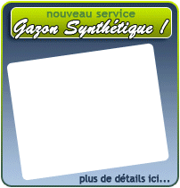 Gazon Synth&eacute;tique de qualit&eacute;